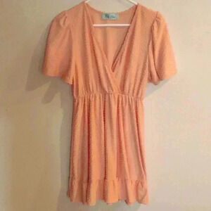 Filly‎ Flair peach dress size med